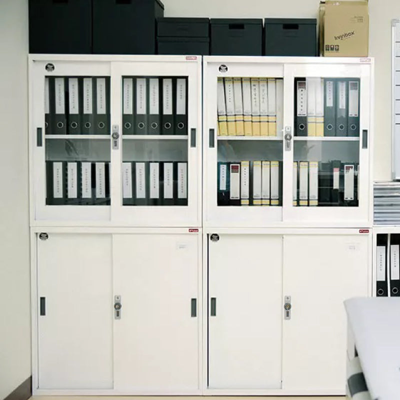 ファイルキャビネット Lockable File with steel door or glass door レコサポートショップ