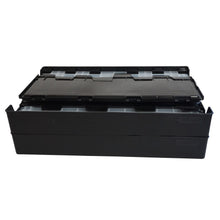 画像をギャラリービューアに読み込む, 【送料込み!】FB-6040L 白 2個セット フタ付き特大折りたたみコンテナ 58L 収納 livinbox