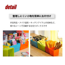 画像をギャラリービューアに読み込む, 整理ボックスTCシリーズオプション SB-0714H(4個入り) | SHUTER シューター TCワゴン用仕切り スクエアボックス 整頓 引き出し