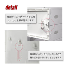 画像をギャラリービューアに読み込む, ロッカー3列2段 SC-306M | SHUTER シューター 鍵付き 収納 セキュリティ