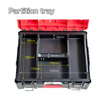 画像をギャラリービューアに読み込む, 《新商品》積み重ね可能ツールボックス TB-01 | SHUTER シューター 工具箱 工具ケース ロック システムツールボックス DIY