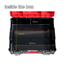 画像をギャラリービューアに読み込む, 《新商品》積み重ね可能ツールボックス TB-01 | SHUTER シューター 工具箱 工具ケース ロック システムツールボックス DIY