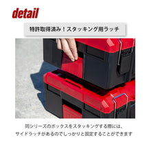 画像をギャラリービューアに読み込む, 《新商品》積み重ね可能ツールボックス TB-01 | SHUTER シューター 工具箱 工具ケース ロック システムツールボックス DIY