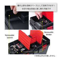 画像をギャラリービューアに読み込む, 引き出し付深型ツールボックス TB-802 | SHUTER シューター 工具箱 工具ケース 引出 ロック DIY