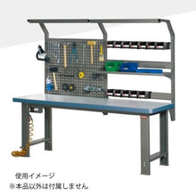 画像をギャラリービューアに読み込む, ワークベンチオプション WH6専用ボード W40(グレー)ハンガータイプ | SHUTER シューター ワークベンチ 作業台 オプション パーツコンテナ 吊下げ収納 小物 部品収納