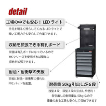 画像をギャラリービューアに読み込む, ワークステーション キャビネット付作業台 WS-ADI06 | SHUTER シューター 業務用 幅600 キャビネット付 頑丈
