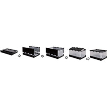 画像をギャラリービューアに読み込む, 【送料込み!】FB-6040L 赤 2個セット フタ付き特大折りたたみコンテナ 58L 収納 livinbox