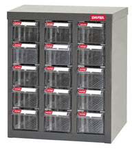 画像をギャラリービューアに読み込む, パーツキャビネット A8-315 | SHUTER シューター スチール製 収納棚 業務用 部品 収納