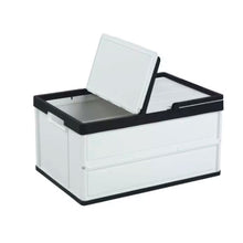 画像をギャラリービューアに読み込む, 持ち手つき折り畳みコンテナ FB-4531HL | livinbox リビンボックス SHUTER 買い物かご 衣類収納 27L