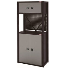 画像をギャラリービューアに読み込む, 作業スペース付きキャビネット RCC-3A01 | SHUTER シューター ワークスペース 業務用 セキュリティ 頑丈