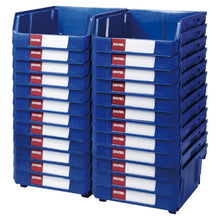 画像をギャラリービューアに読み込む, パーツコンテナ HB-239(4個セット) | SHUTER シューター パーツボックス スタッキング 引っ掛け 吊下げ 部品 パーツ 工具 収納 6.6L