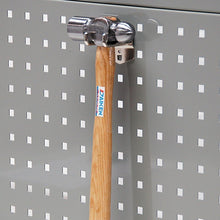 画像をギャラリービューアに読み込む, パンチングボードアクセサリー ダブルL字フック50mm HK-2105 2個セット | SHUTER シューター 金具 有孔ボード ハンガーボード 工具収納