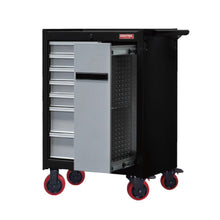 画像をギャラリービューアに読み込む, ツールカート 引き出し7段&縦型タイプ TC-H25 | SHUTER シューター ツールワゴン 業務用台車 耐荷重 400kg 頑丈 キャスター