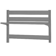 画像をギャラリービューアに読み込む, ワークベンチオプション WH6専用ボード W40(グレー)ハンガータイプ | SHUTER シューター ワークベンチ 作業台 オプション パーツコンテナ 吊下げ収納 小物 部品収納