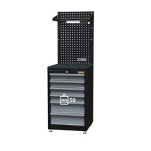 画像をギャラリービューアに読み込む, ワークステーション キャビネット付作業台 WS-ADI06 | SHUTER シューター 業務用 幅600 キャビネット付 頑丈