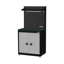 画像をギャラリービューアに読み込む, ワークステーション ロッカー付作業台 WS-ALI09 | SHUTER シューター 業務用 幅900 キャビネット付