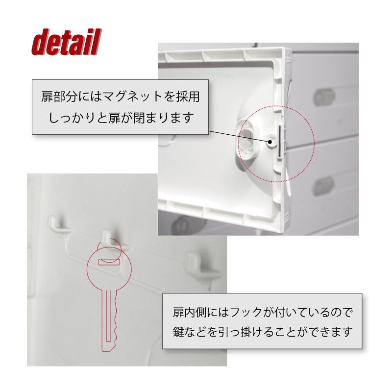 ロッカー3列2段 SC-306M | SHUTER シューター 鍵付き 収納