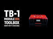 ギャラリービューア《新商品》積み重ね可能ツールボックス TB-01 | SHUTER シューター 工具箱 工具ケース ロック システムツールボックス DIYに読み込んでビデオを見る
